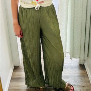 Pleated Pants